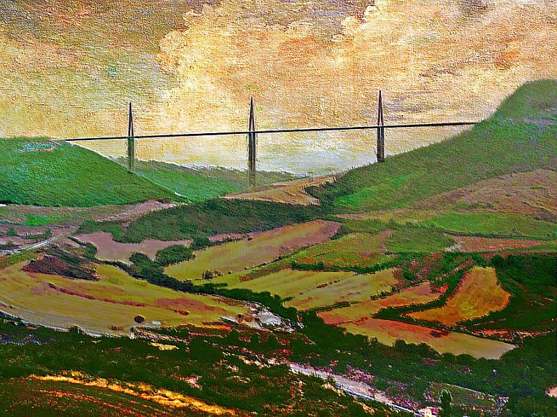 Le viaduc de Millau par jean Paul Martin