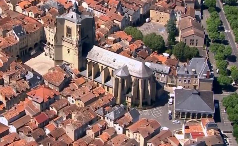 Coll&eacute;gial Notre Dame &agrave; Villefranche de Rouergue