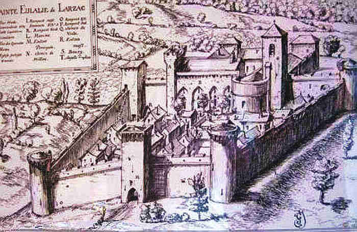 Sainte Eulalie de Cernon du temps des hospitaliers