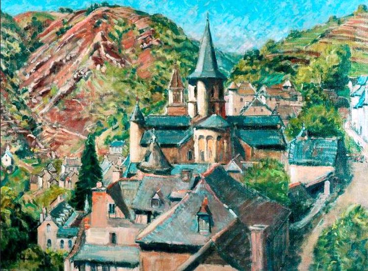 Conques, Aveyron by Paul Ayshford Methuen