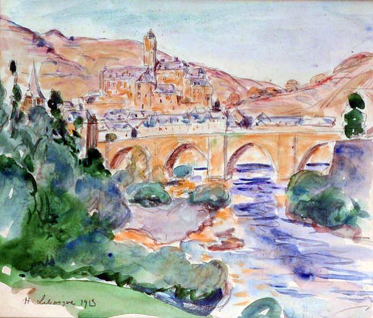 Estaing par  Henri Lebasque