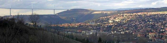 Millau et le viaduc