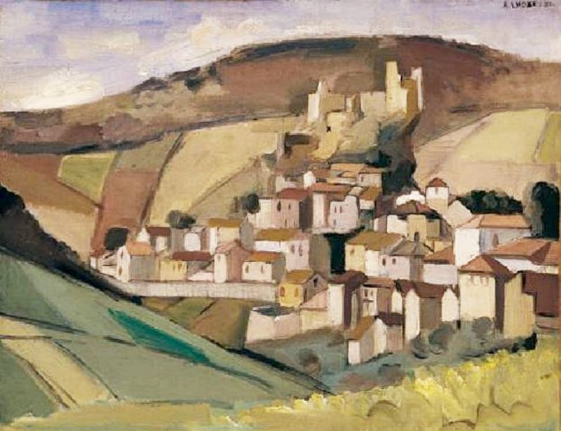 Vue de Najc par Andr&eacute; Lhote