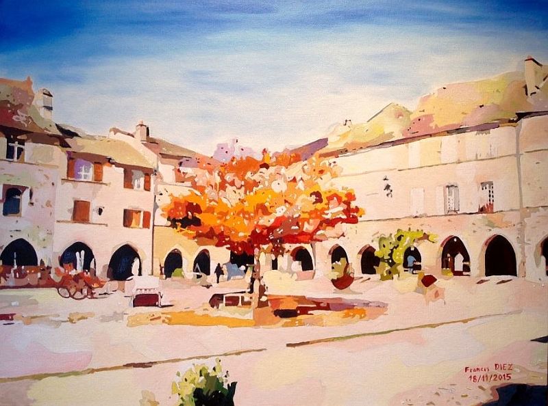 Sauveterre de Rouergue par Francis Diez