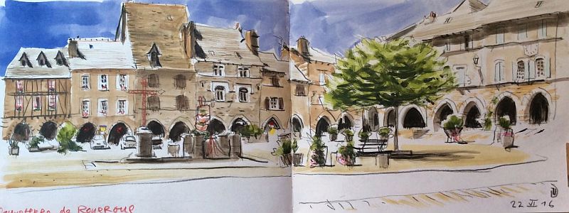 Sauveterre-de-Rouergue par Laura Voolu