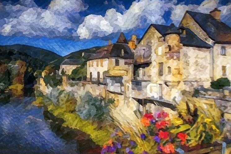 St-Geniez d'Olt par Dan Kopel