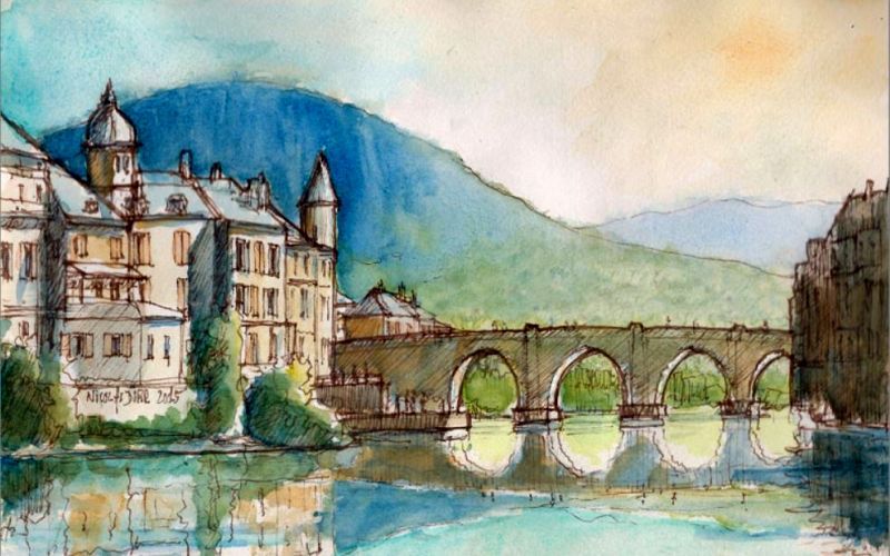 St-Geniez d'Olt par Nicolas D&uuml;rr