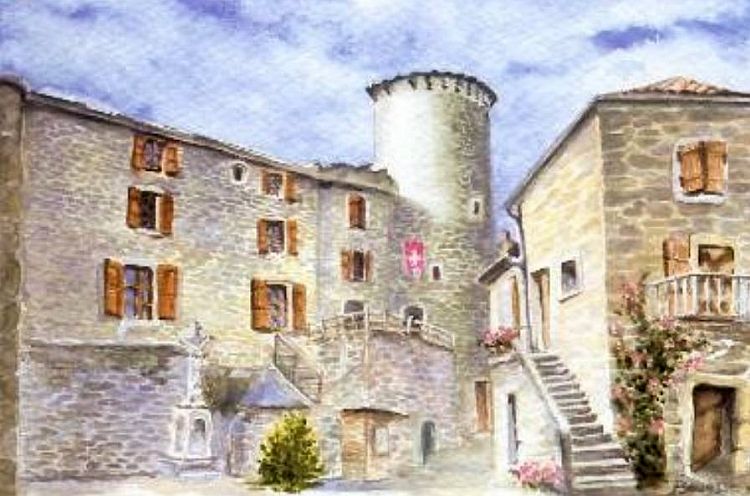 Gite &agrave; Ste-Eulalie de Cernon par Brigitte Bouysse