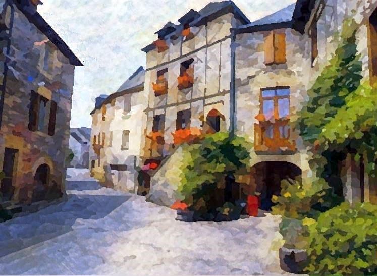 Sainte Eulalie d'Olt  par Dan Kopel