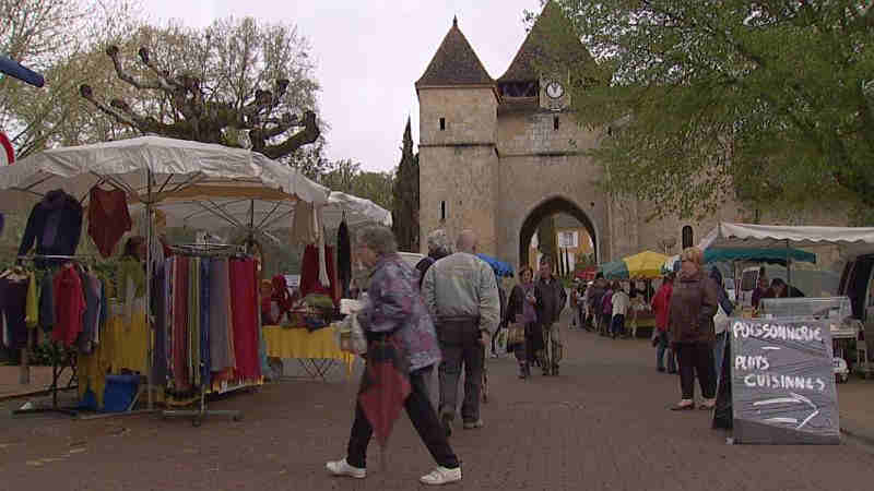 Porte de l'Horloge &agrave; Barbotan