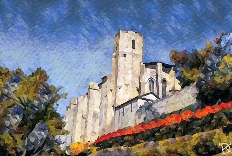 Montr&eacute;al du Gers &eacute;glise fortifi&eacute;e par Dan Kopel