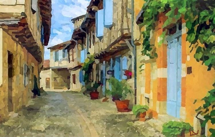 Rue de Sarrant par Laura Voolu