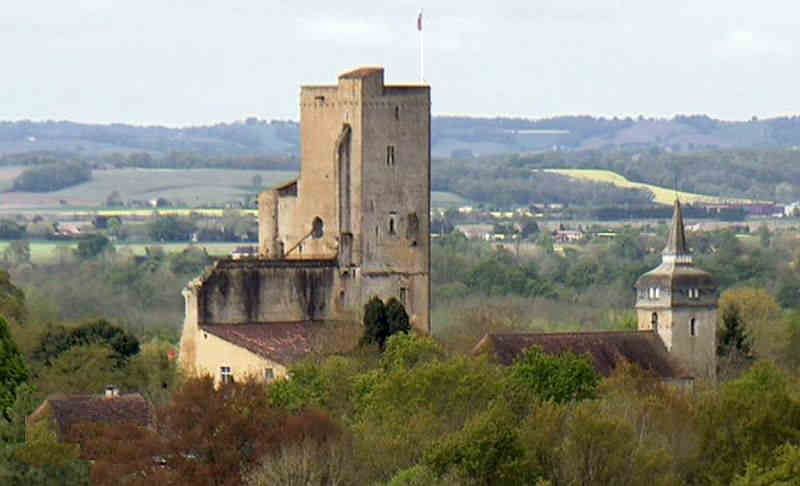 La tour de Termes d'Armagnac