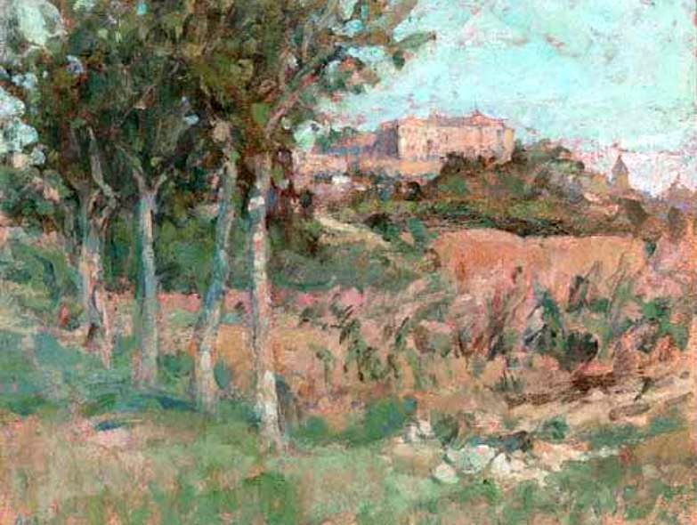  St-F&eacute;lix lauragais by Diana Armfield