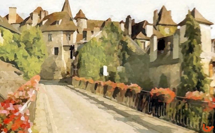 Carennac par Laura Voolu