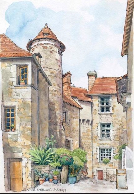 Carrenac par Catherine Gout