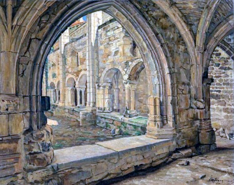Cloitre de Carennac par  Georges Emile Le bacq