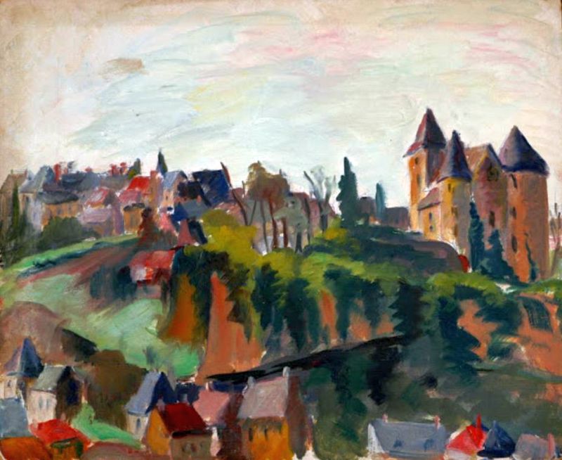 Chateau de Montal par Marcelle Bergerol-Cahen