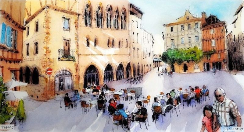 Figeac par Guy Moll
