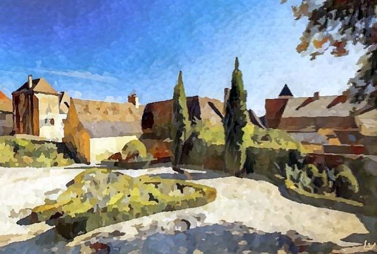 Gourdon, jardins du S&eacute;n&eacute;chal par Laura Voolu