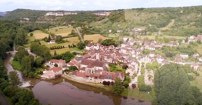 Marcilhac sur C&eacute;l&eacute; et son abbaye