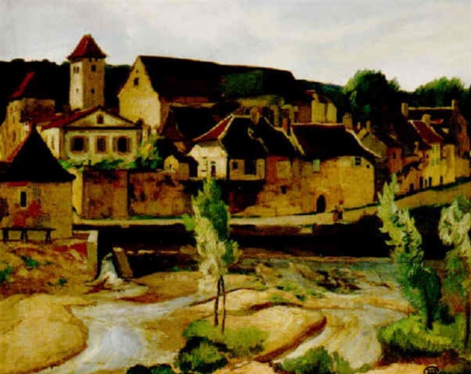 Marcilhac sur C&eacute;l&eacute; par Marcel Bach