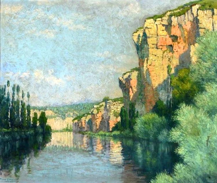 St-Cirq Lapopie by Pierre Labrouche
