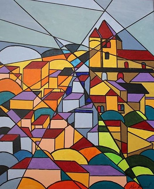 Saint Cirq Lapopie par Alain Arnouil
