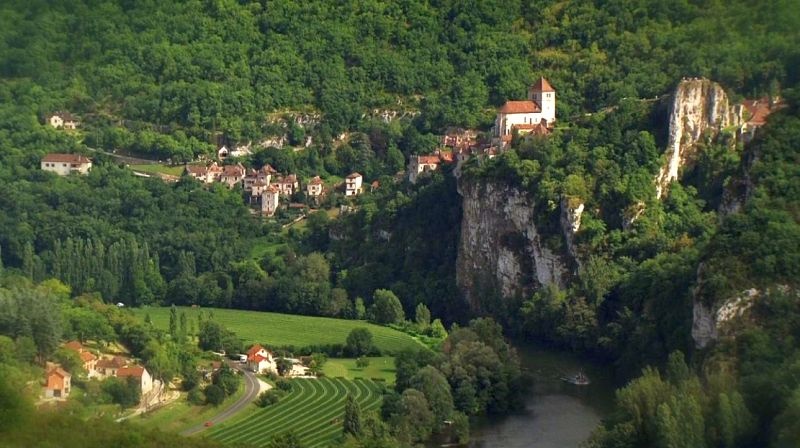 Saint Cirq Lapopie et le Lot