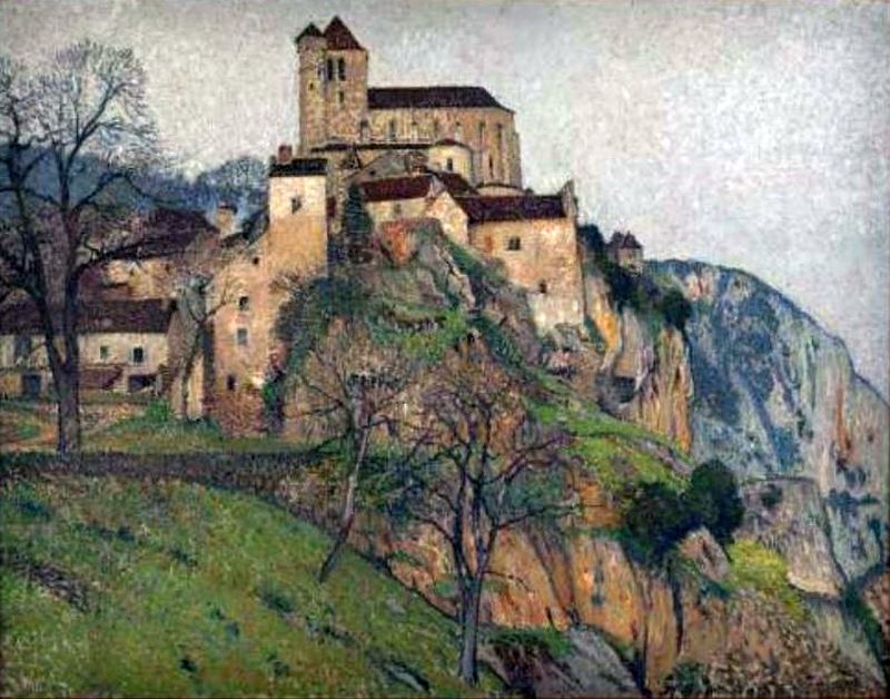 t-Cirq Lapopie by Henri Martin