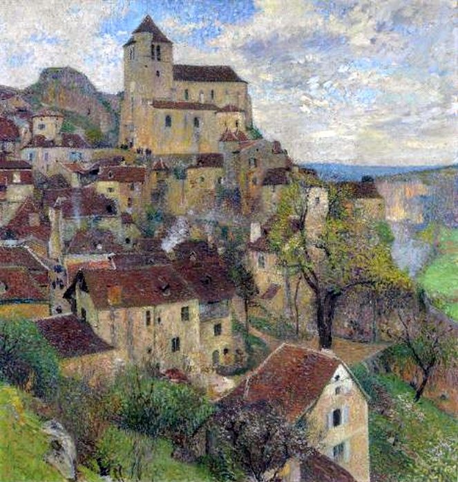 t-Cirq Lapopie by Henri Martin