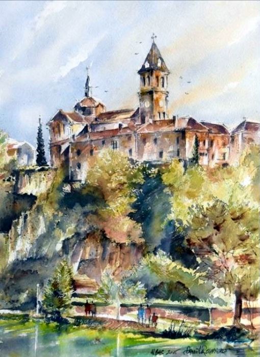 Albas, village du Lot par Daniel Rouvi&egrave;re