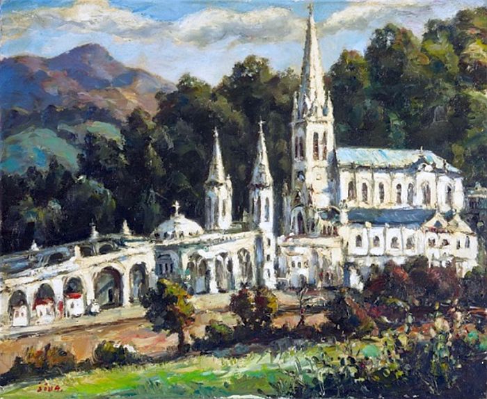 Basilique de Lourdes par JIVA