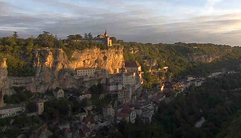 Vue de  Rocamadour