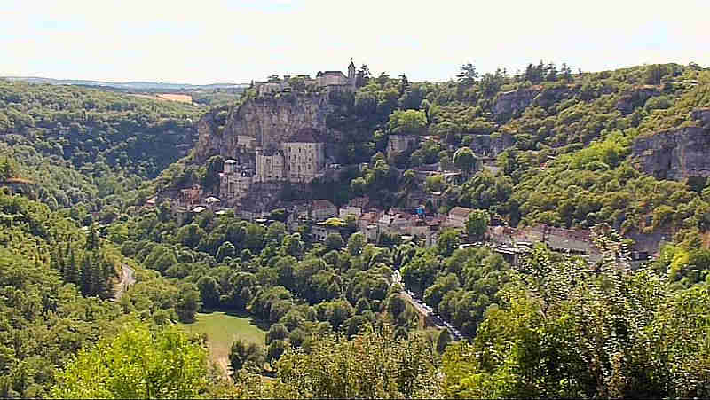 Vue de Rocamadour