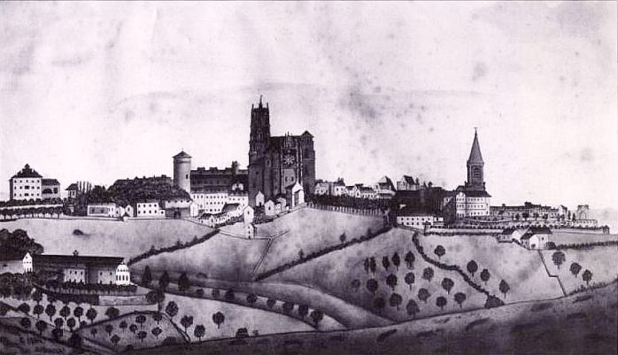 Rodez XIXe si&egrave;cle