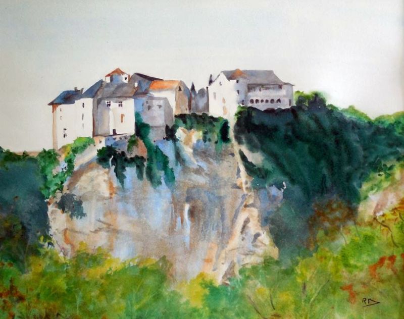 Les Chateaux de Bruniquel par Navema