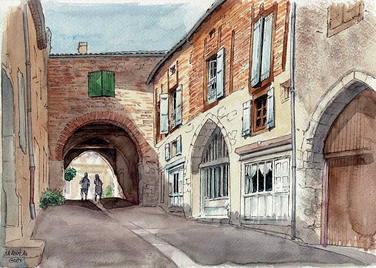 Lauzerte par  Catherine Gout