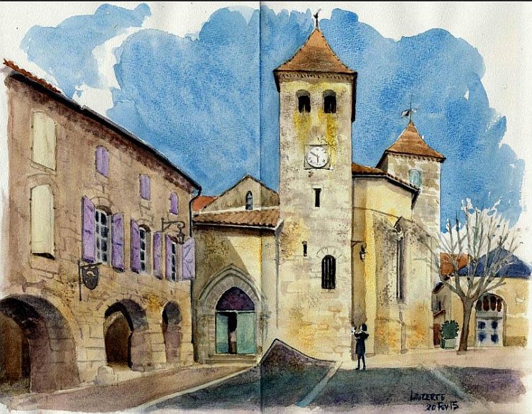 Lauzerte par  Catherine Gout