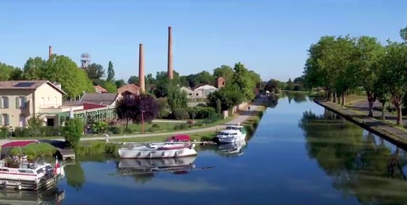 Canal &agrave; Montech