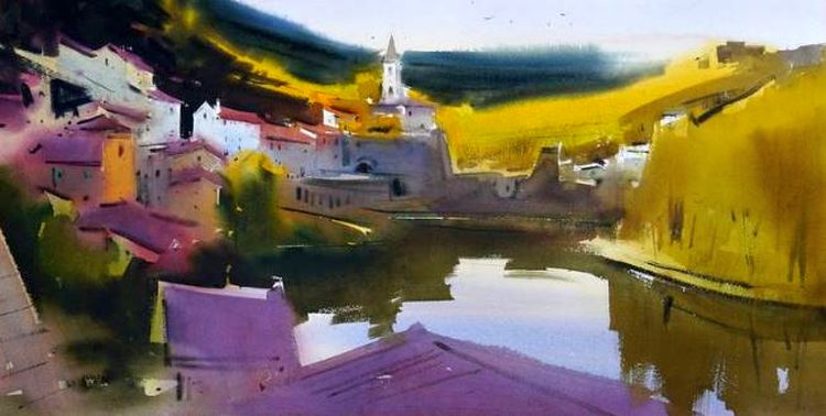 Ambialet village by Eugen Chisnicean