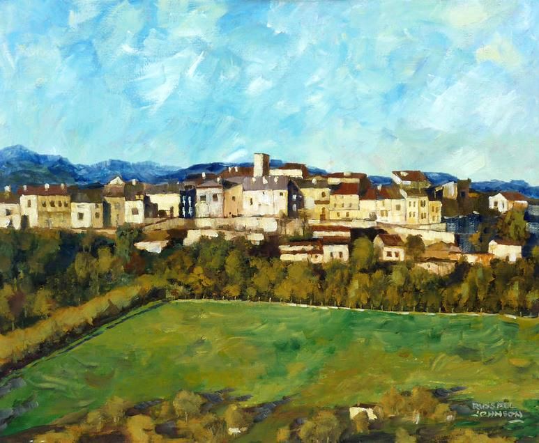 Castelnau de Montmirail by Russell Johnson