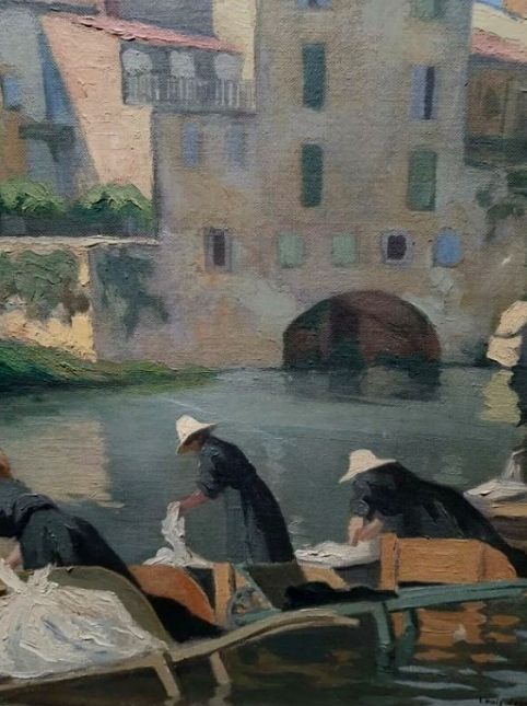 Lavandieres &agrave; Castres Louis Beaupuy