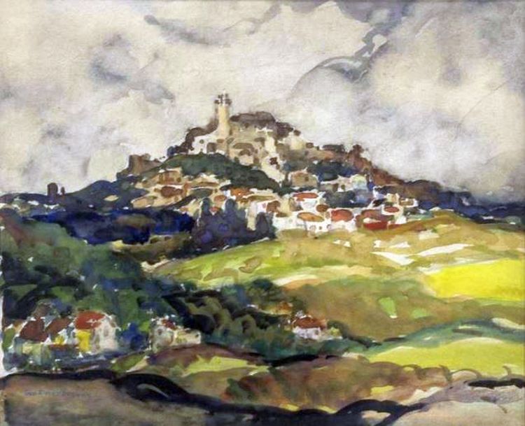 Cordes by Georges Elmer Browne