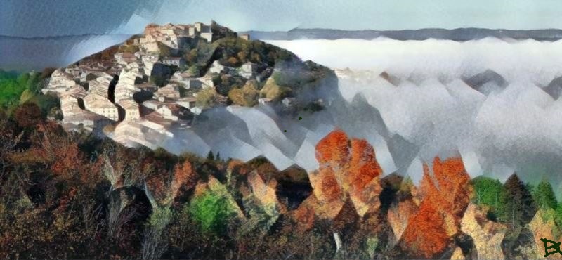 Cordes sur Ciel in the clouds by Dan Kopel