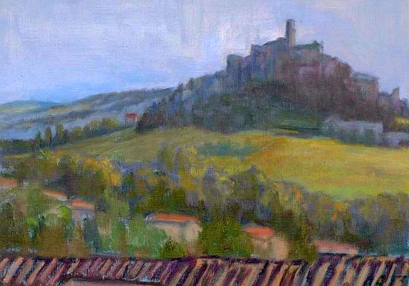 Morning light near Cordes by Alan Ansel