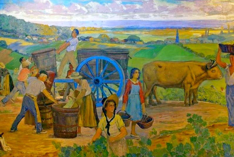 Vignoble de Gaillac par  Louis Cabanes