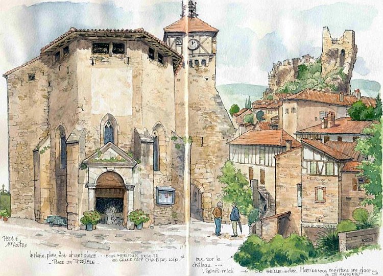 Pennes par Catherine Gout