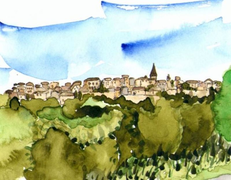 Puycelsi par Fran&ccedil;oise Bessi&egrave;res