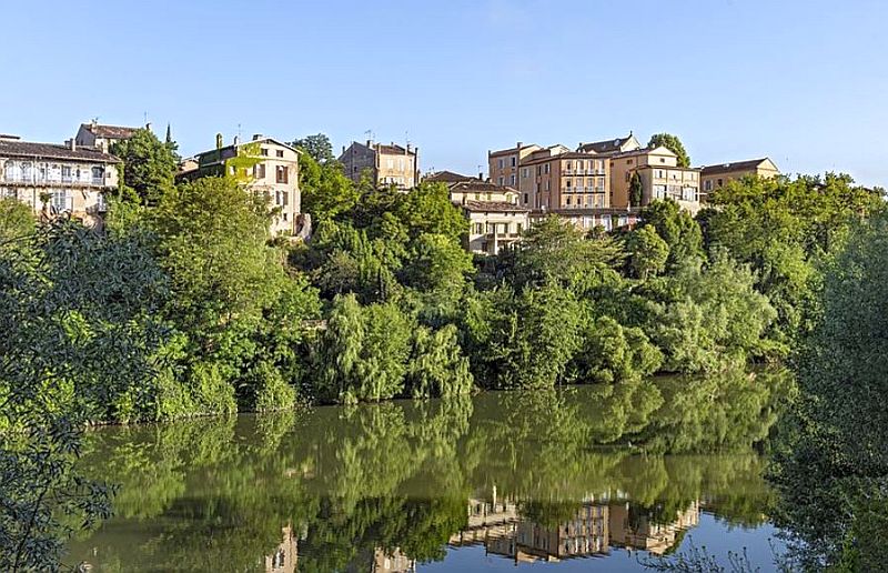Bord du Tarn &agrave; Rabastens